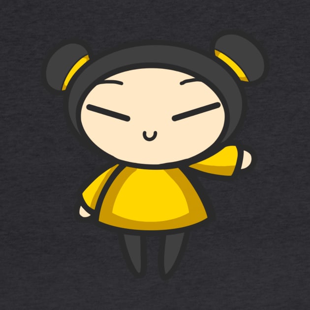 Yellow Pucca by aishiiart